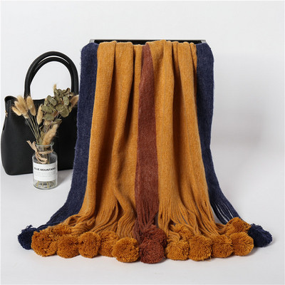 ÚJ modell női téli sál több színben