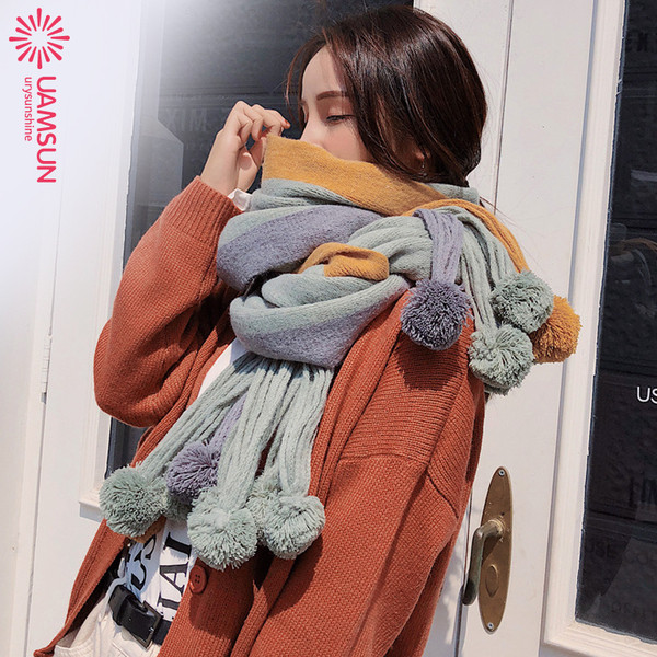 ÚJ modell női téli sál több színben