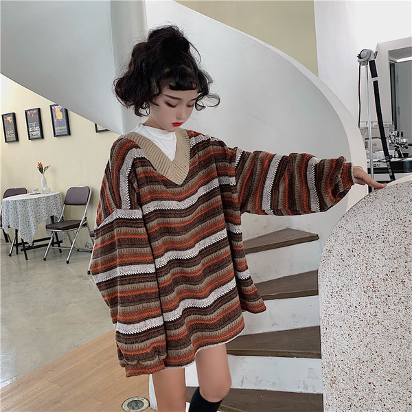 Bluză lată casual de damă în două culori