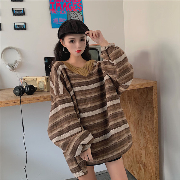 Bluză lată casual de damă în două culori