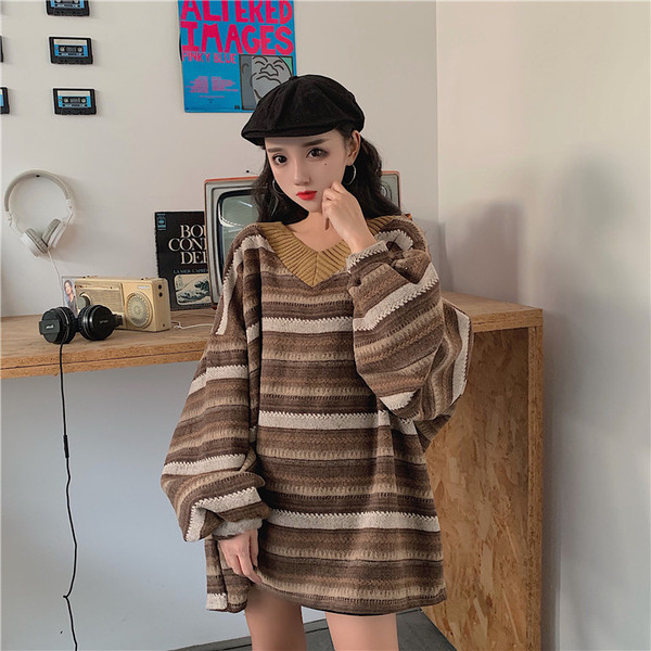 Bluză lată casual de damă în două culori