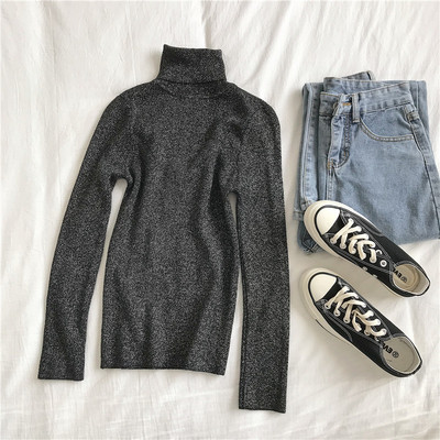 Női alkalmi blúz négy színben pólógallérral