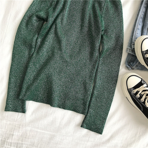 Női alkalmi blúz négy színben pólógallérral