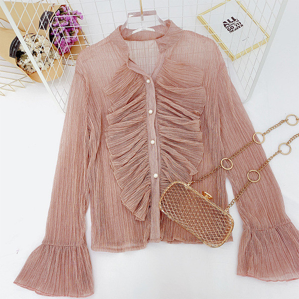 Gyöngyös női rakott ing több színben