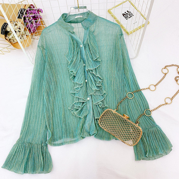 Gyöngyös női rakott ing több színben