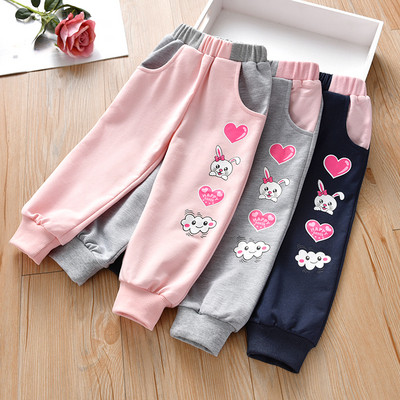Sports children`s underwear for girls with applique in several colors