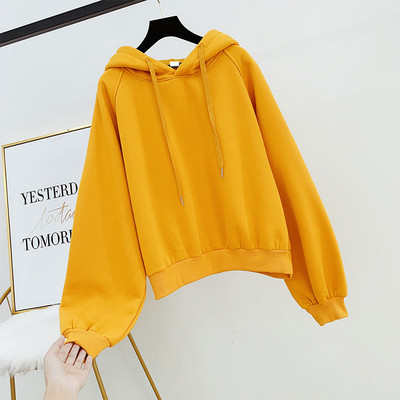 Hétköznapi női pulóver kapucnival több színben