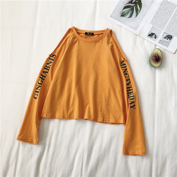 Alkalmi női blúz feliratokkal, hosszú ujjal