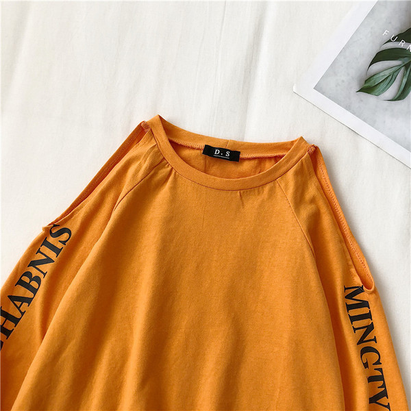 Alkalmi női blúz feliratokkal, hosszú ujjal