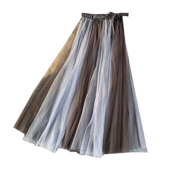 Modern női szoknya tülltel, különböző színekben
