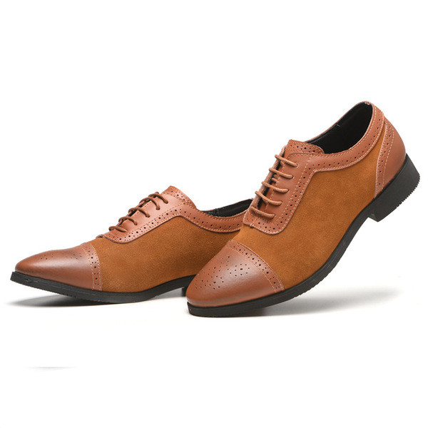 Modern férfi cipő fűzős három színben