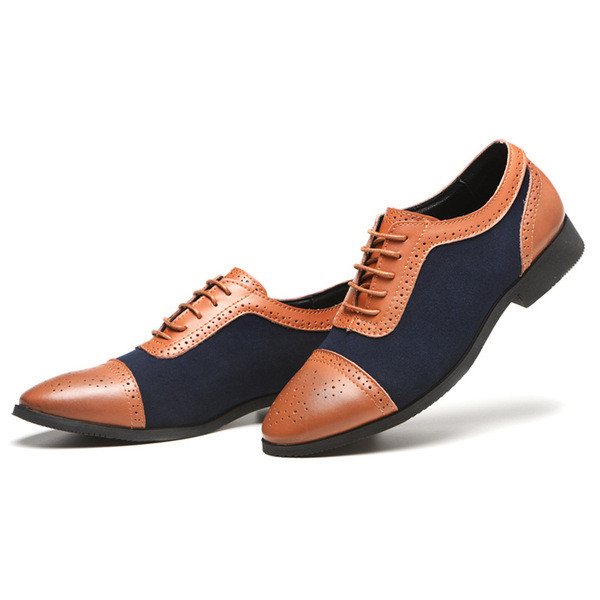 Modern férfi cipő fűzős három színben