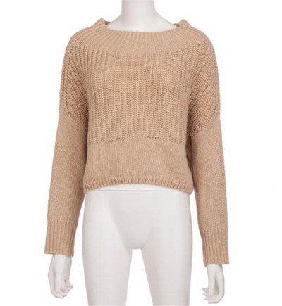 Alkalmi női pulóver csónakos nyakkivágással, három színben