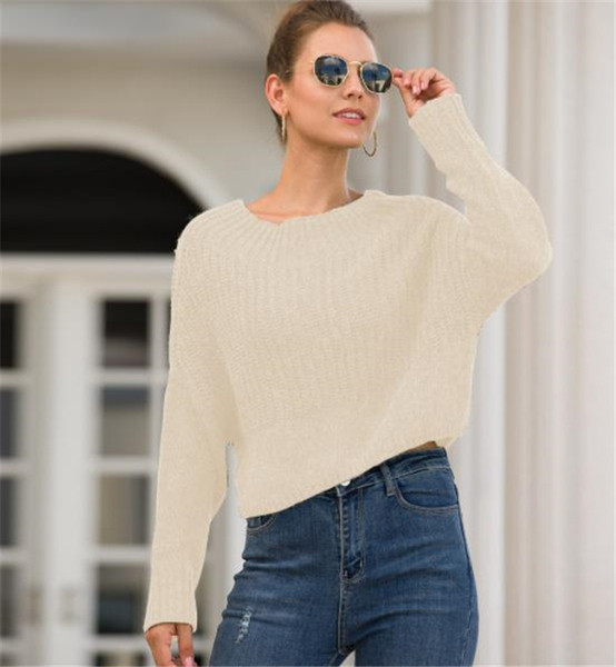 Alkalmi női pulóver csónakos nyakkivágással, három színben