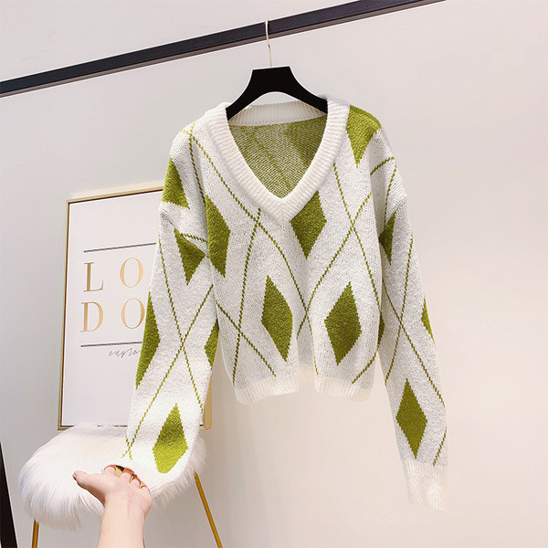 Pulover de dama cu decolteu spitz in mai multe culori