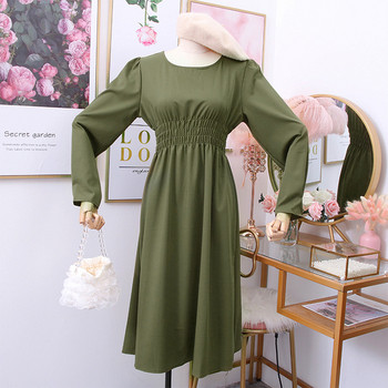 Rochie de dama casual model nou cu nasturi la spate in mai multe culori