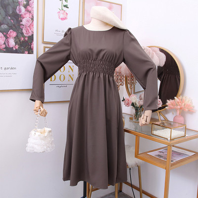 Rochie de dama casual model nou cu nasturi la spate in mai multe culori