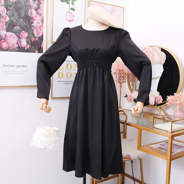 Rochie de dama casual model nou cu nasturi la spate in mai multe culori