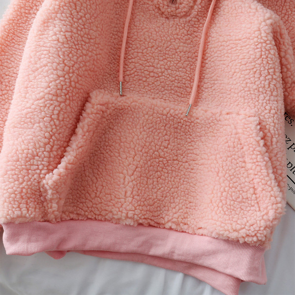 Hanorac casual dama in trei culori cu fermoar si buzunar