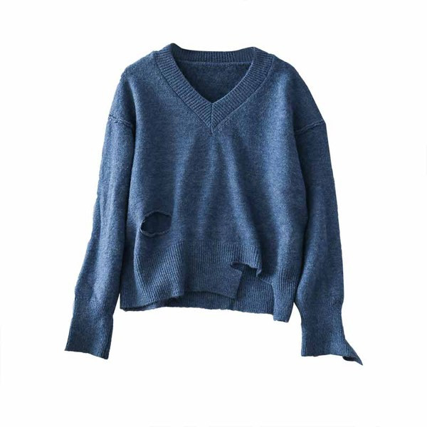 Női blúz több színben V-nyakú, hosszú ujjú