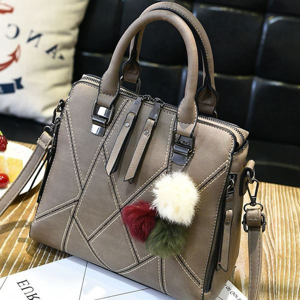 Geanta de dama moderna cu maner scurt si lung in 11 culori