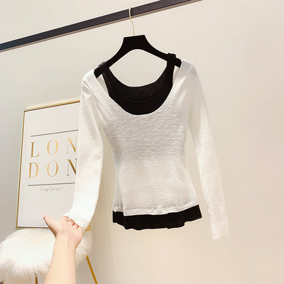 Дамска блуза с дълъг ръкав в няколко цвята