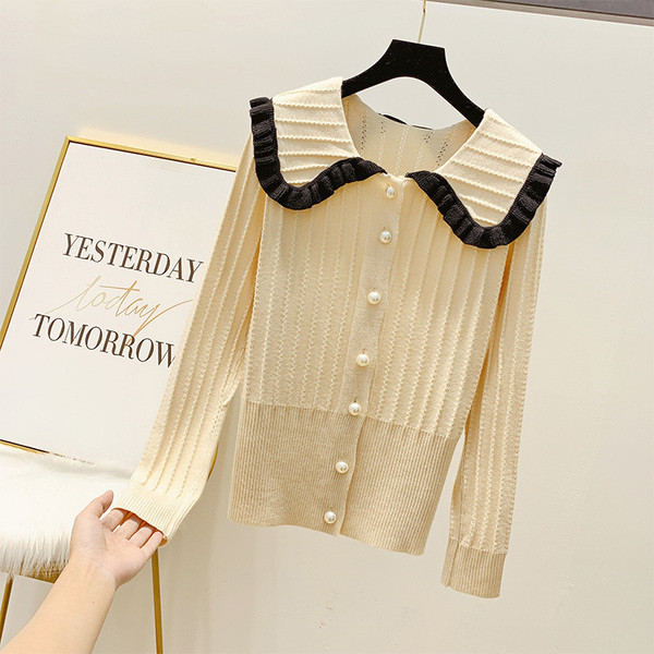 Modern női mellény gyöngyökkel több színben