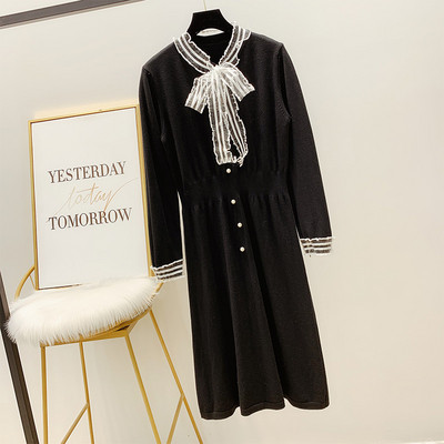 Női ruha szalaggal és gyöngyökkel több színben