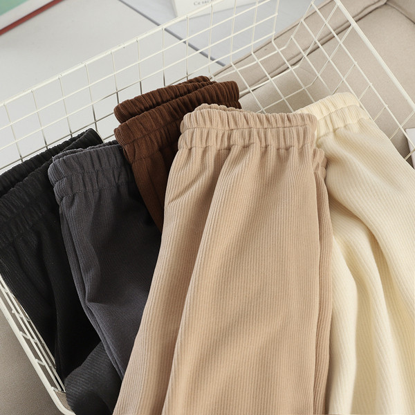 Дамски панталон от тънко плетиво с висока талия в няколко цвята