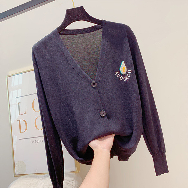 Дамска ежедневна жилетка с бродерия и копчета в два цвята