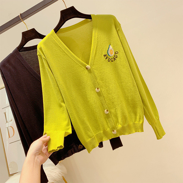 Дамска ежедневна жилетка с бродерия и копчета в два цвята