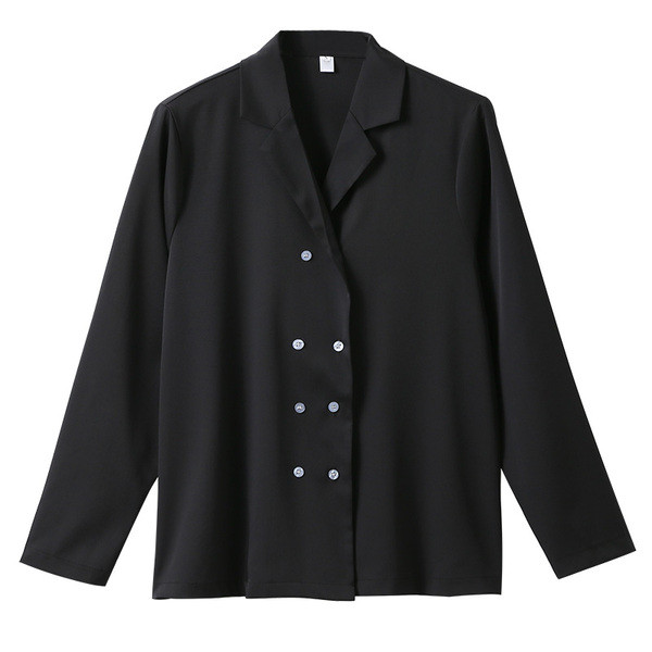 Нов модел актуална дамска риза с шпиц деколте в зелен и черен цвят