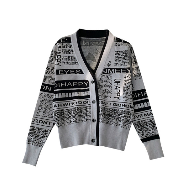 Дамски жилетки с копчета в сив и бял цвят