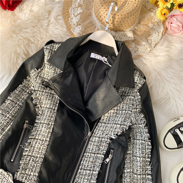 Ежедневно дамско яке с цип и джоб 