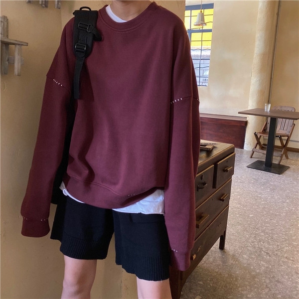 Дамска ежедневна широка блуза с овално деколте в три цвята