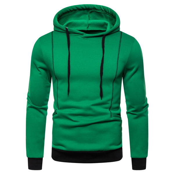 Nappali férfi pulóver kapucnival, négy színben