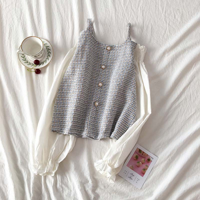 Модерна дамска риза в четири цвята с голи рамене и копчета