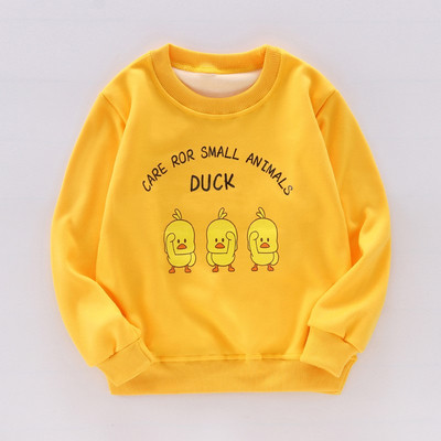 Детска блуза с апликация за момичета и момчета