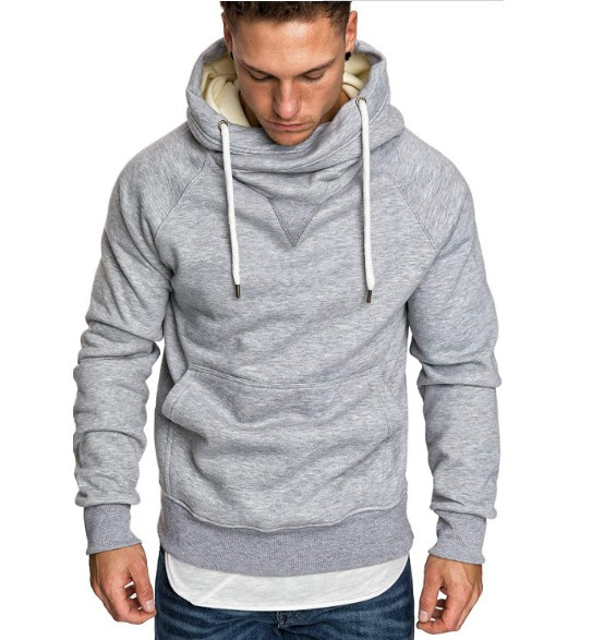 Hanorac casual barbatesc cu buzunar si gluga in diferite culori