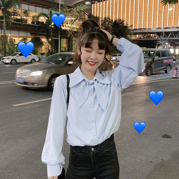 Cămașă modernă de damă în trei culori cu guler clasic