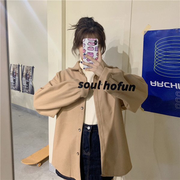 Дамско ежедневно палто в четири цвята широк модел