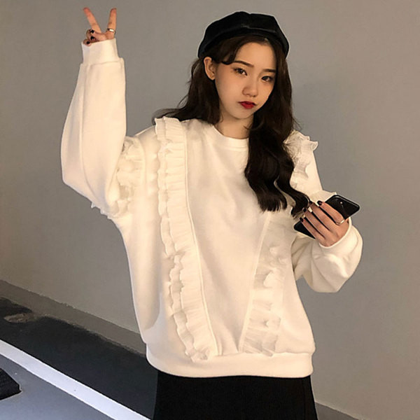 Bluza de dama actuala in mai multe culori cu decolteu oval