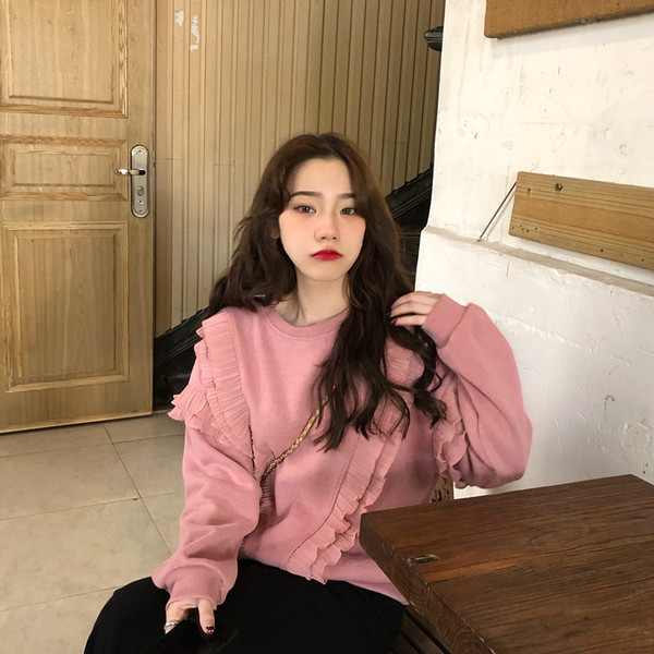 Bluza de dama actuala in mai multe culori cu decolteu oval