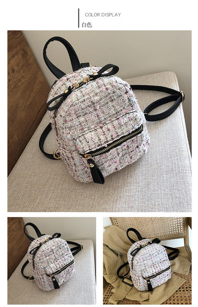 Rucsac modern de tricotat pentru femei