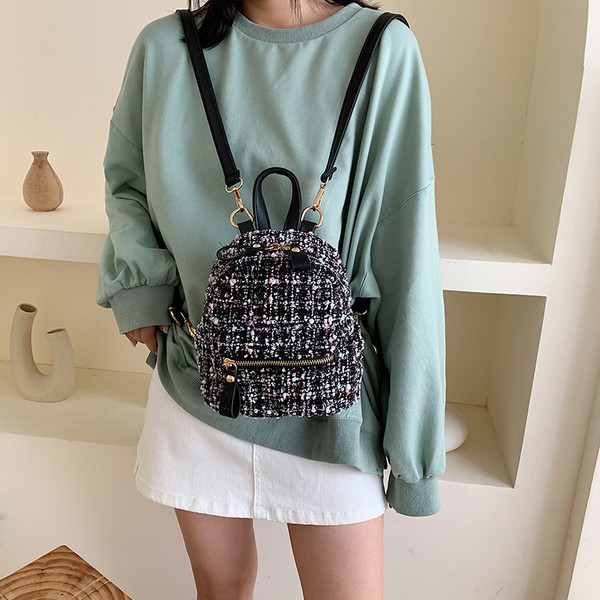 Rucsac modern de tricotat pentru femei