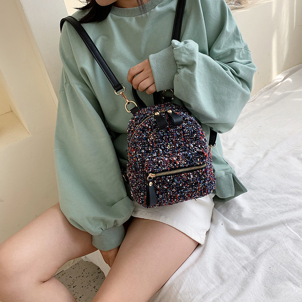 Rucsac modern de tricotat pentru femei