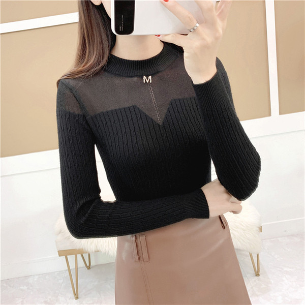 Pulover de dama modern cu decolteu O - mai multe culori