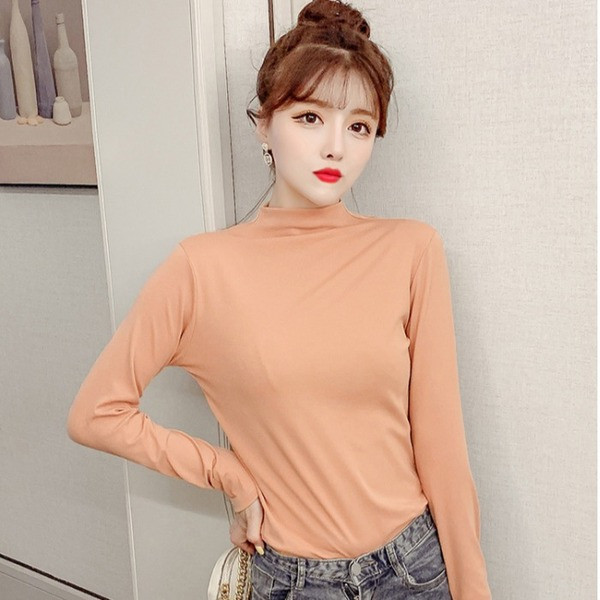 Bluza de dama model nou cu guler polo jos - un model curat in mai multe culori