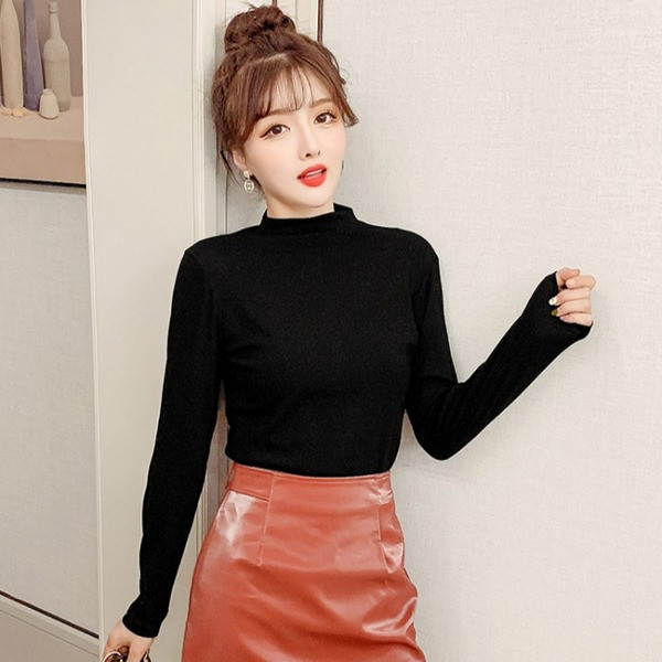 Bluza de dama model nou cu guler polo jos - un model curat in mai multe culori