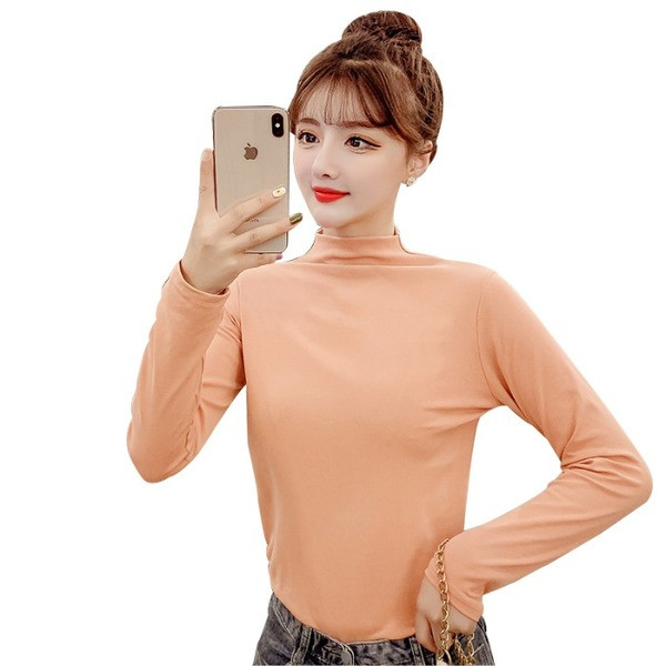 Bluza de dama model nou cu guler polo jos - un model curat in mai multe culori